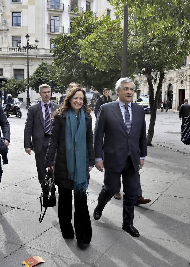 Entrega del premio Jiménez-Becerril a Antonio Tajani