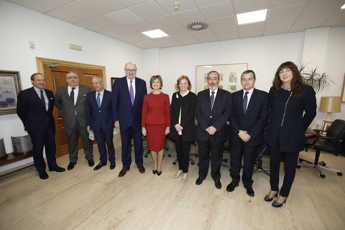 La ministra de Agricultura, en la Casa de ABC