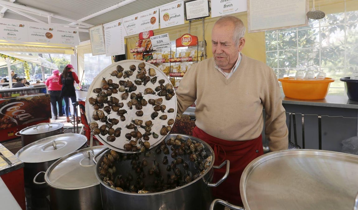 La nueva temporada de caracoles en Córdoba, en imágenes
