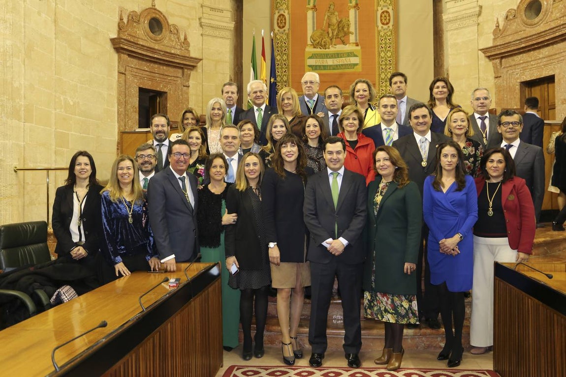 El Pleno institucional por el Día de Andalucía, en imágenes
