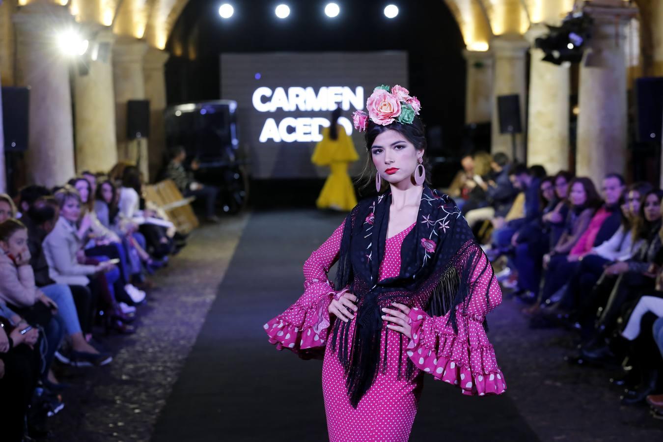En imágenes, el desfile de moda flamenca en las Caballerizas Reales de Córdoba