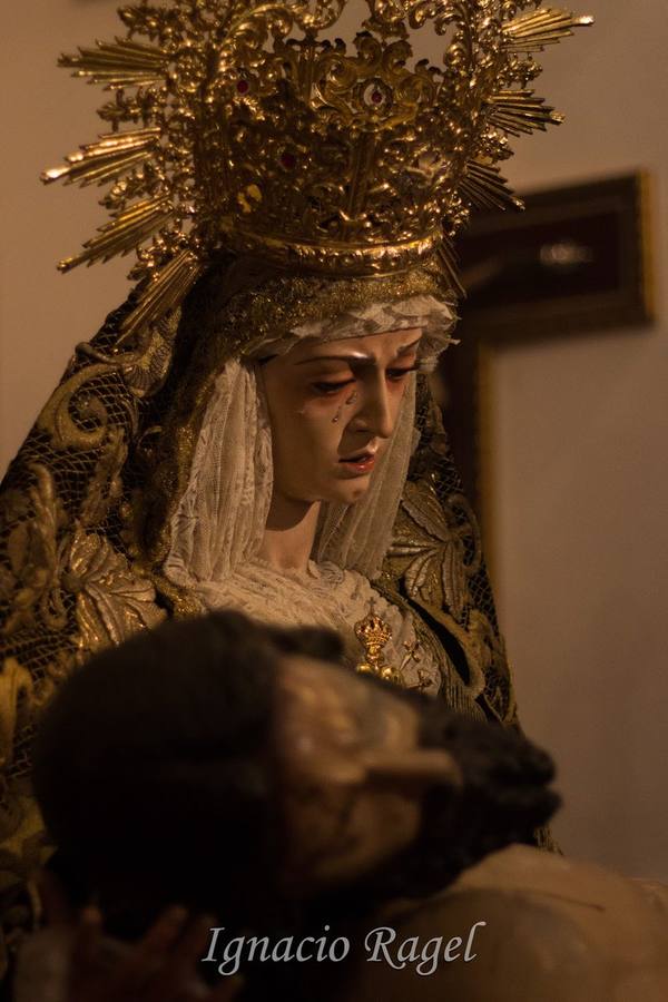 Virgen de los Dolores de los Servitas. 