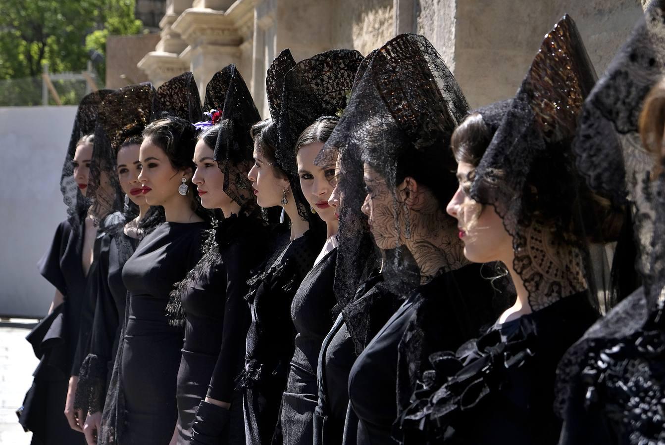 Desfile para reivindicar la mantilla