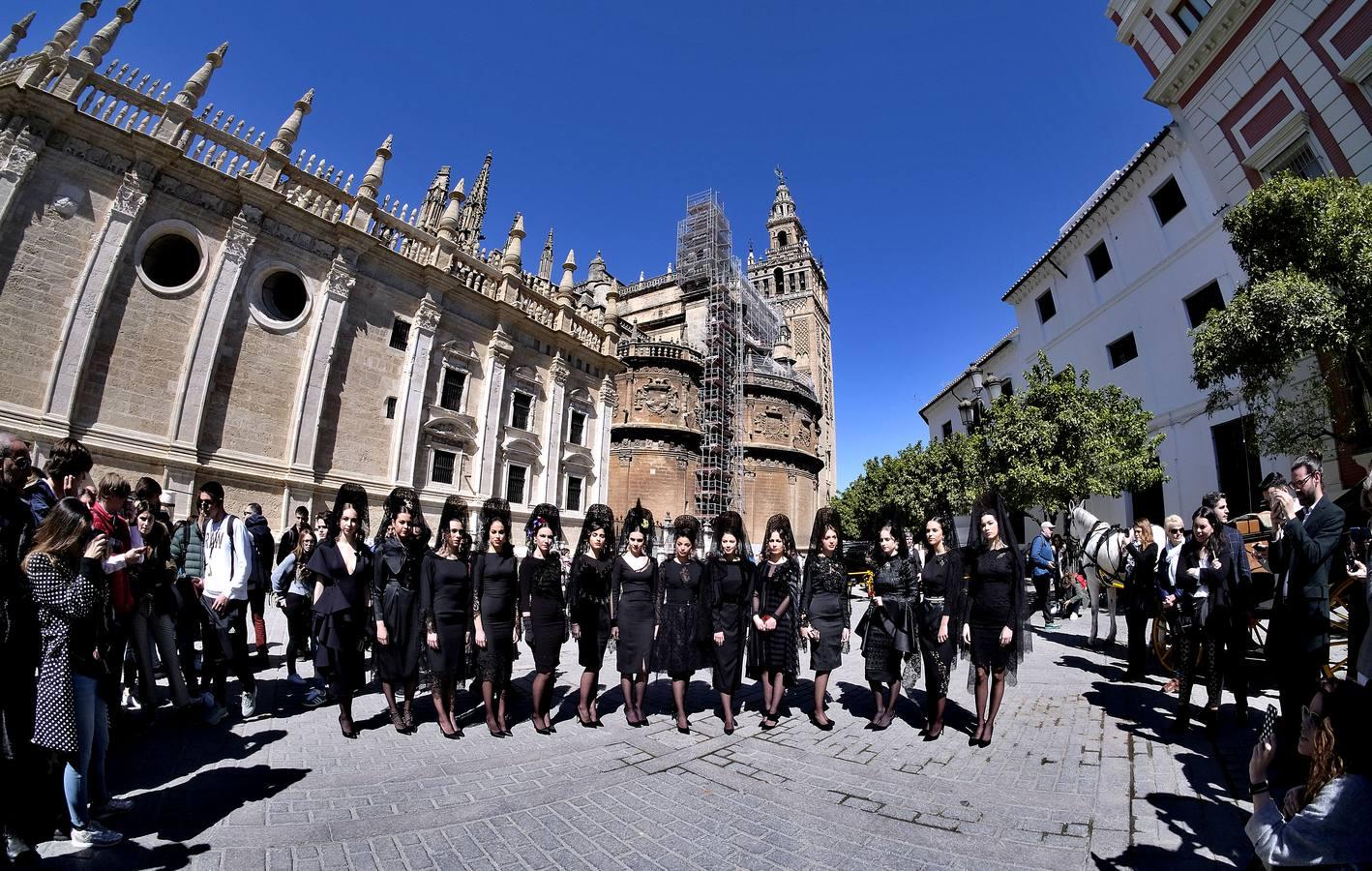Desfile para reivindicar la mantilla