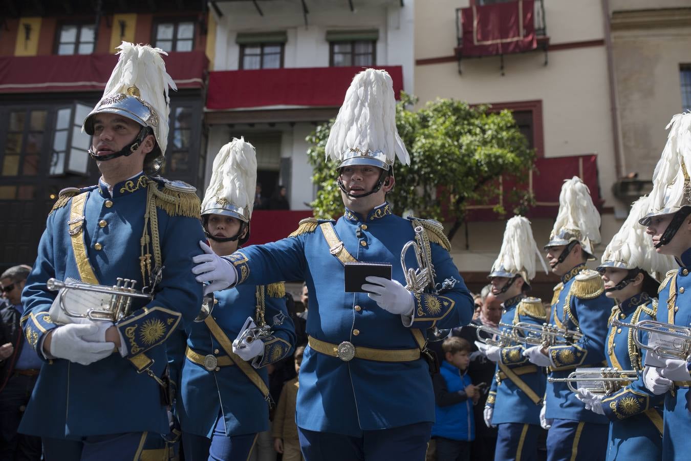 En fotos, La Borriquita abre el Domingo de Ramos en la Semana Santa de Sevilla 2018