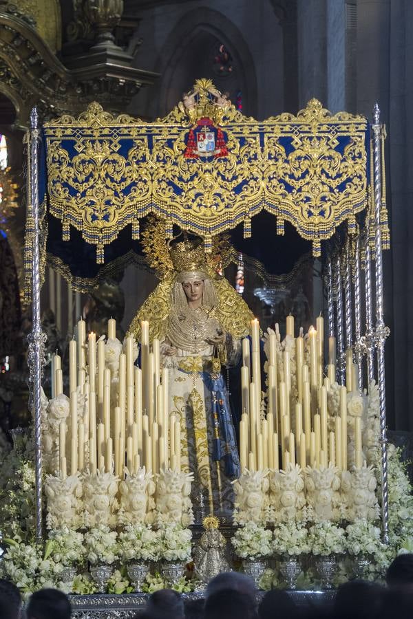 En fotos, El Carmen y su devoción marinera en la Semana Santa de Sevilla de 2018