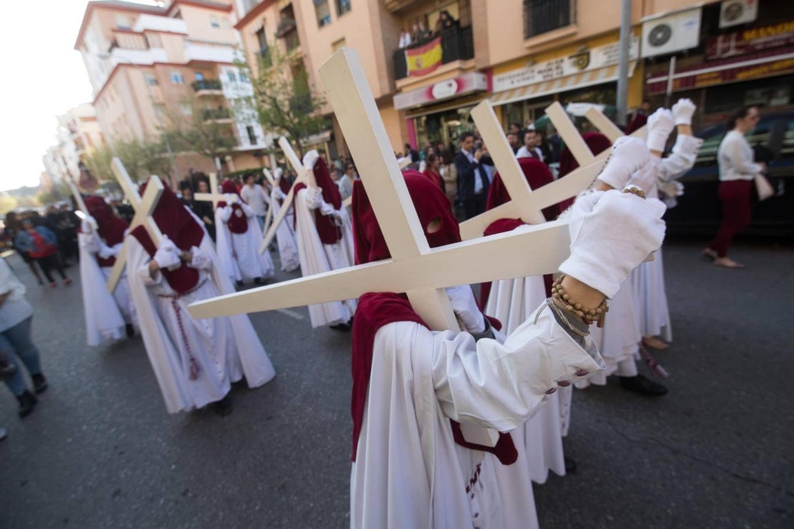 En imágenes, la hermandad de la Cena del Jueves Santo