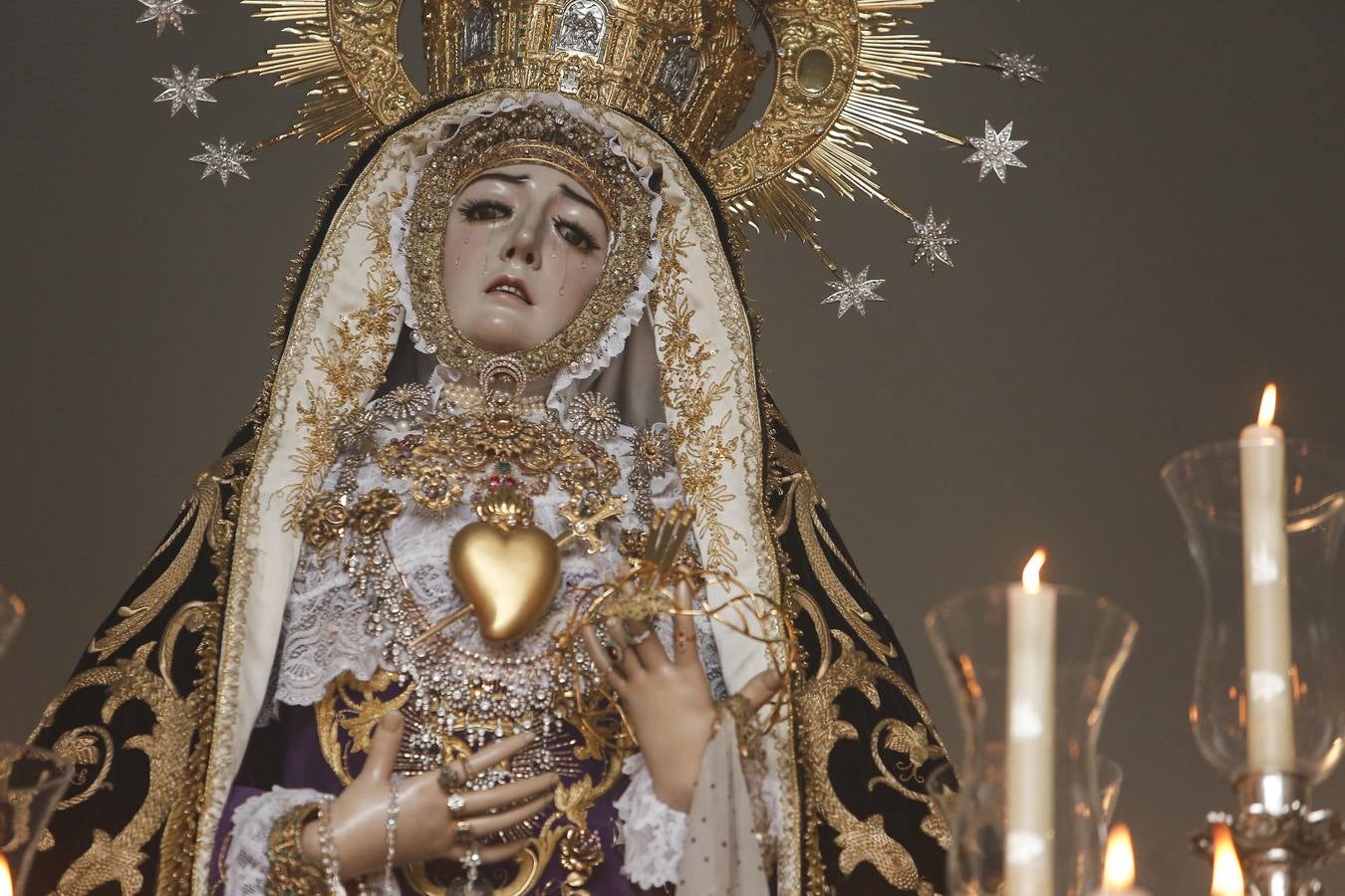 La cofradía de los Dolores de la Semana Santa de Córdoba 2018, en imágenes