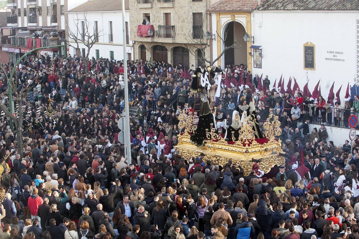 La cofradía del Descendimiento de Córdoba, en imágenes