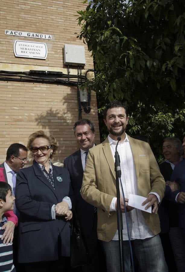 Paco Gandía ya tiene calle en Sevilla