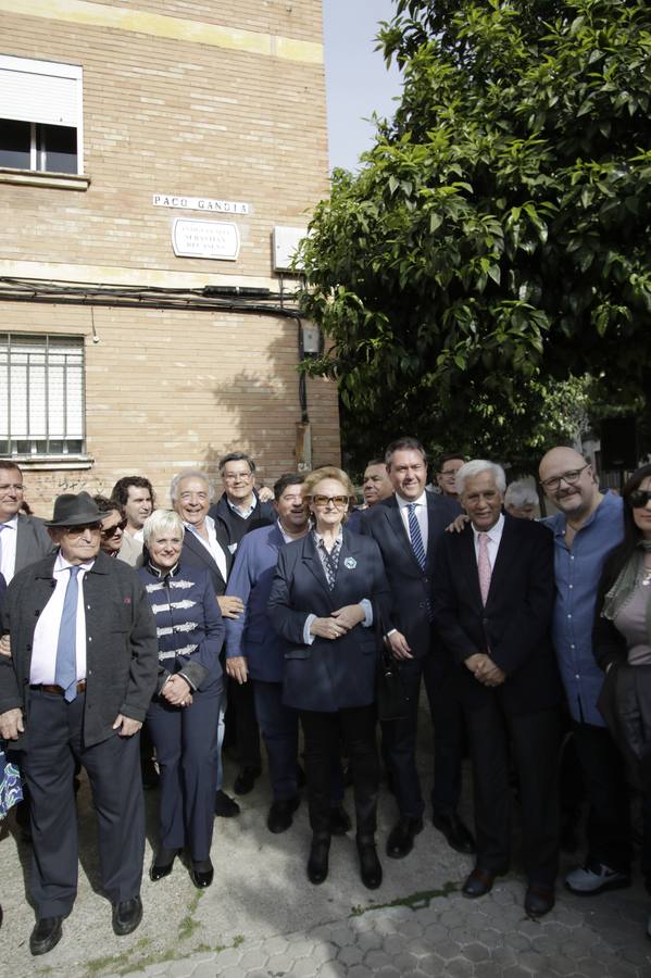 Paco Gandía ya tiene calle en Sevilla