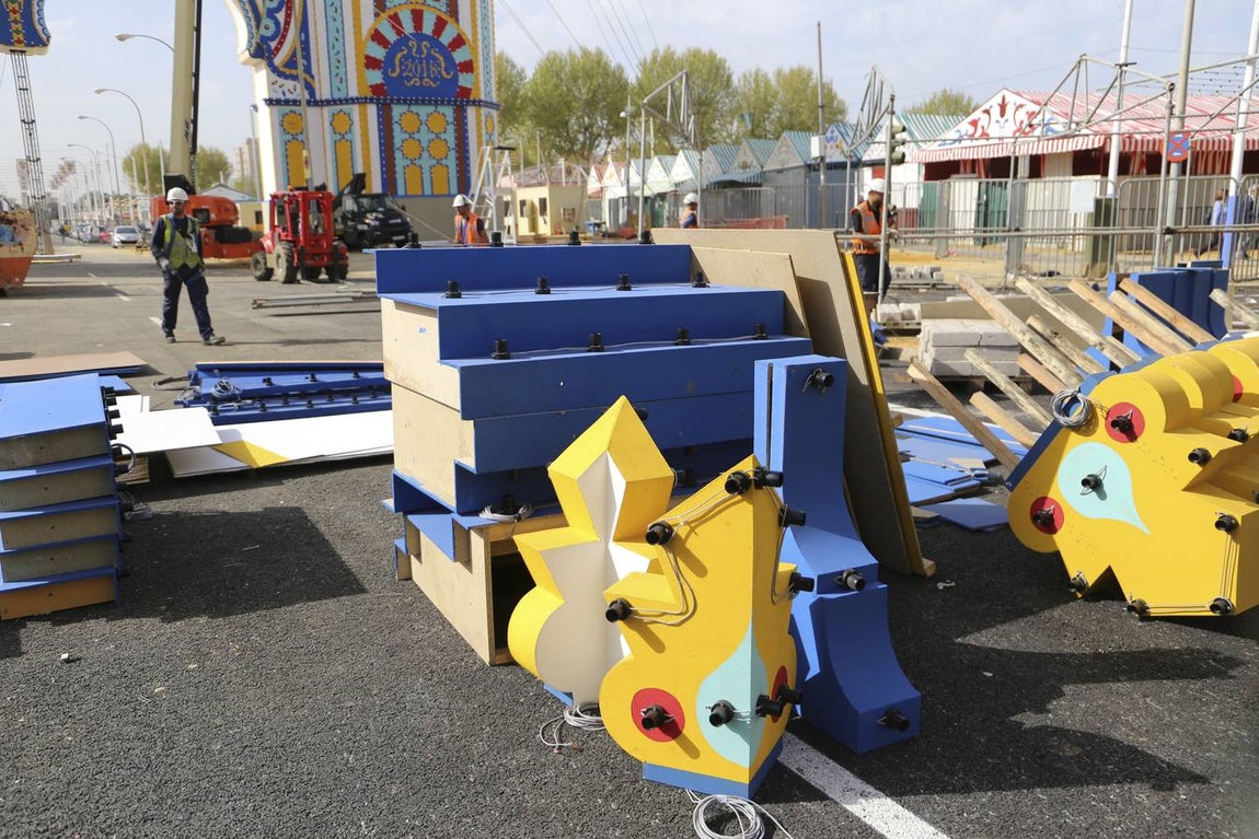 El Real de la Feria va cobrando vida