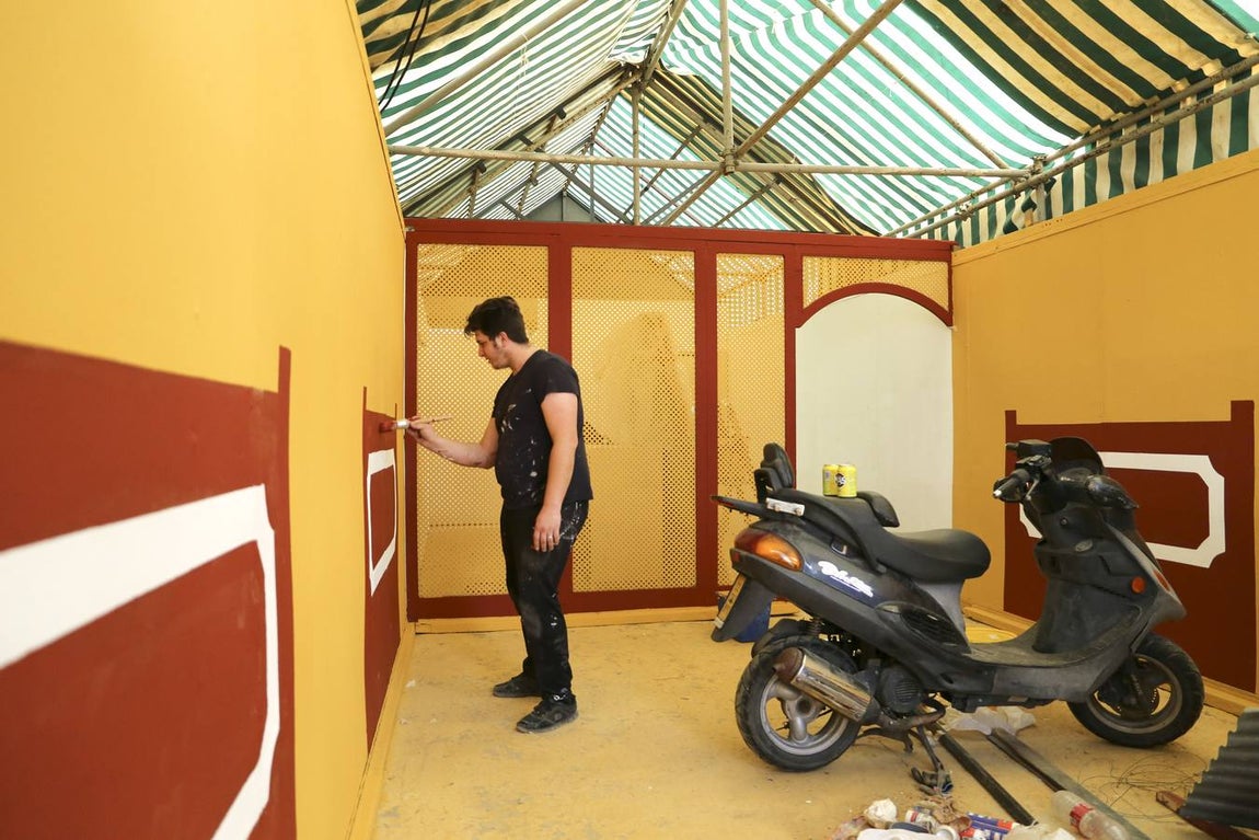 El Real de la Feria va cobrando vida