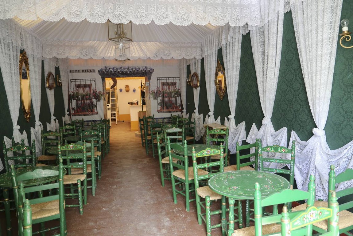 El Real de la Feria va cobrando vida