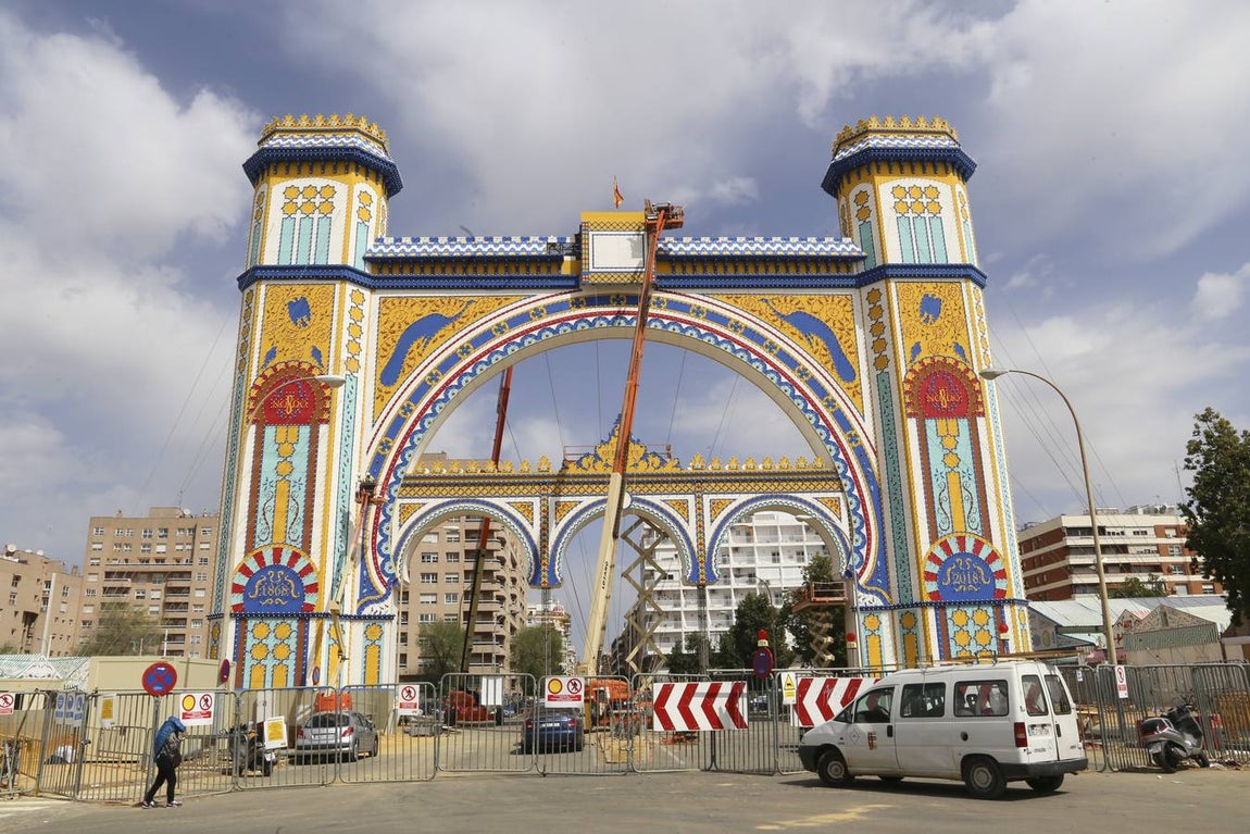 El Real de la Feria va cobrando vida