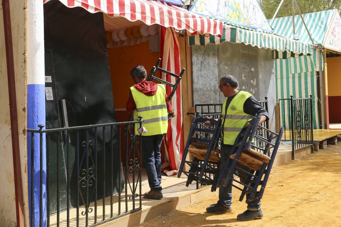 El Real de la Feria va cobrando vida