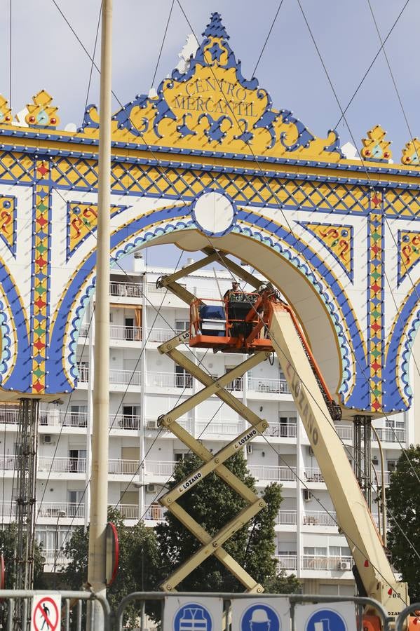 El Real de la Feria va cobrando vida