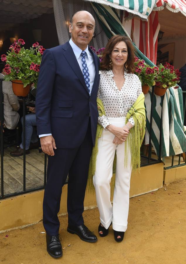 En imágenes, los famosos disfrutan de la Feria de Abril de Sevilla 2018