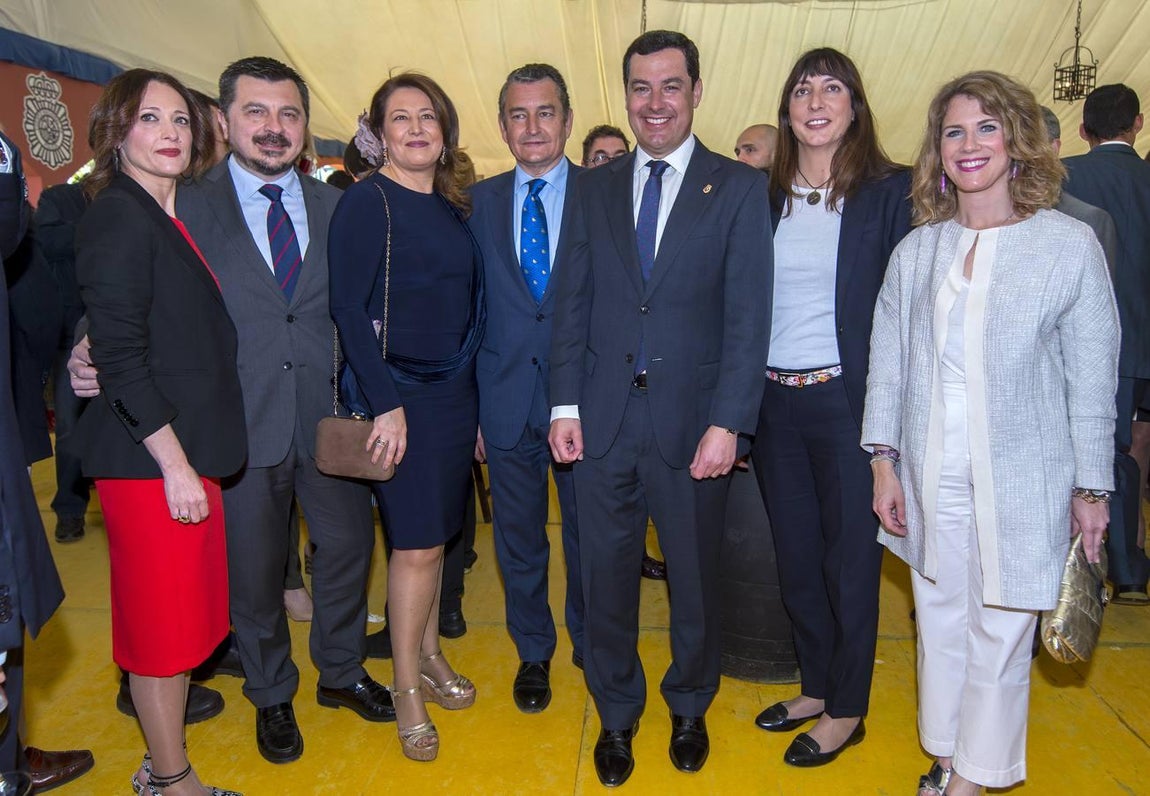 Recepción de la Policía Nacional