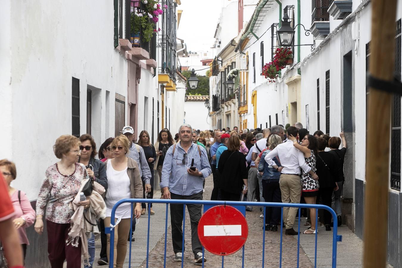 Las colas del último sábado de los Patios de Córdoba de 2018