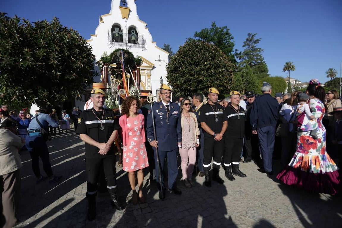 El Rocío 2018 en imágenes: Salida de la Hermandad Castrense de Sevilla