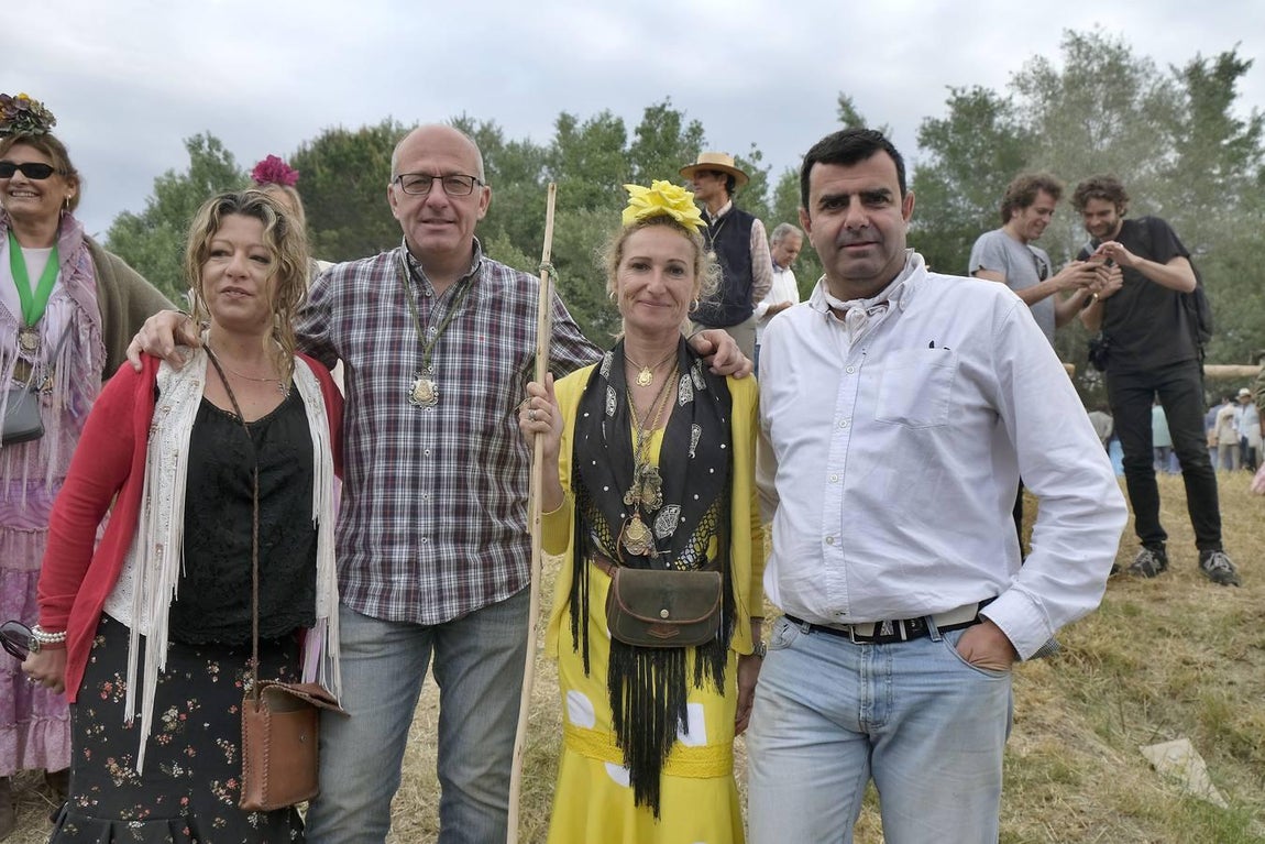 Rosario Pérez, Francisco Cruz, Rocío Gómez, y Ernesto Herrero