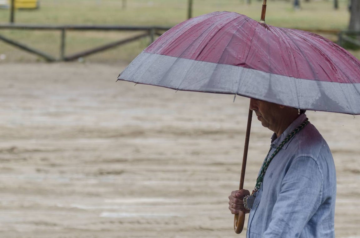 Chaparrones de mayo en el Rocío