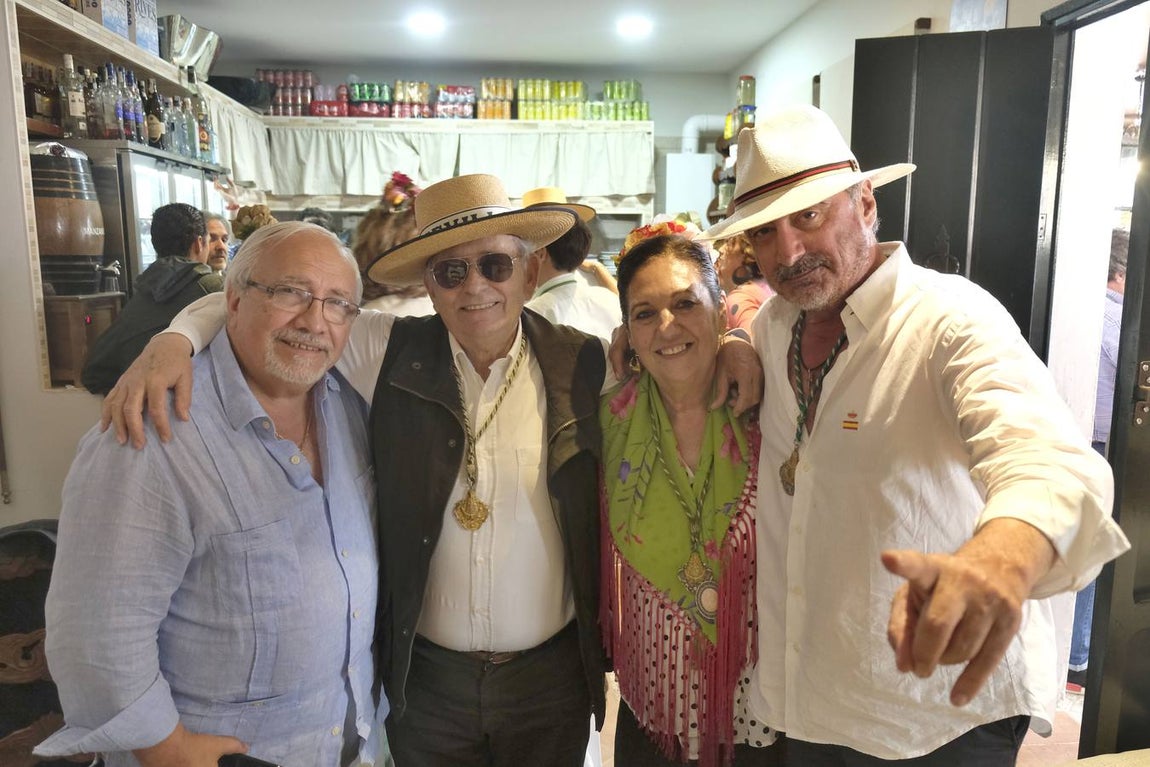 Luis Baras, Antonio Rodríguez Fernández, Cristina Rojas y Carlos Herrera