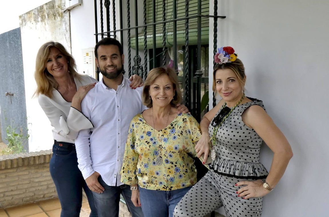 Isabel Macías, Javier García, Yolanda Valbuena y Ika Moral