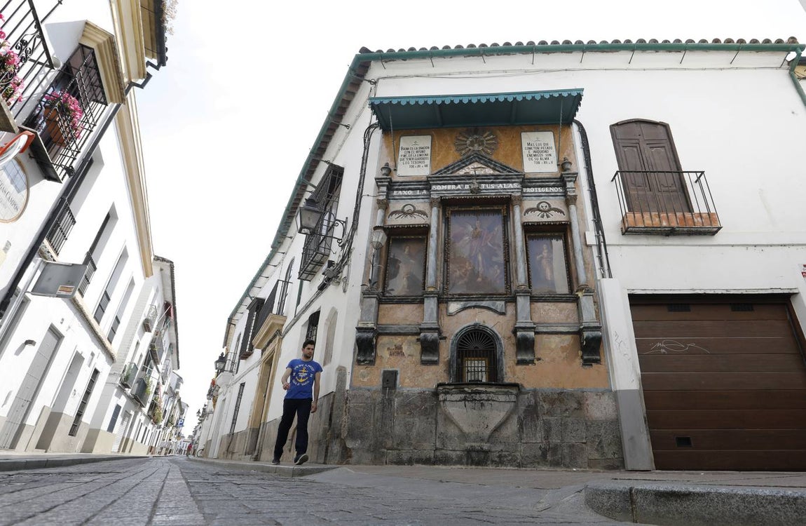 El estado del retablo de San Rafael, en imágenes