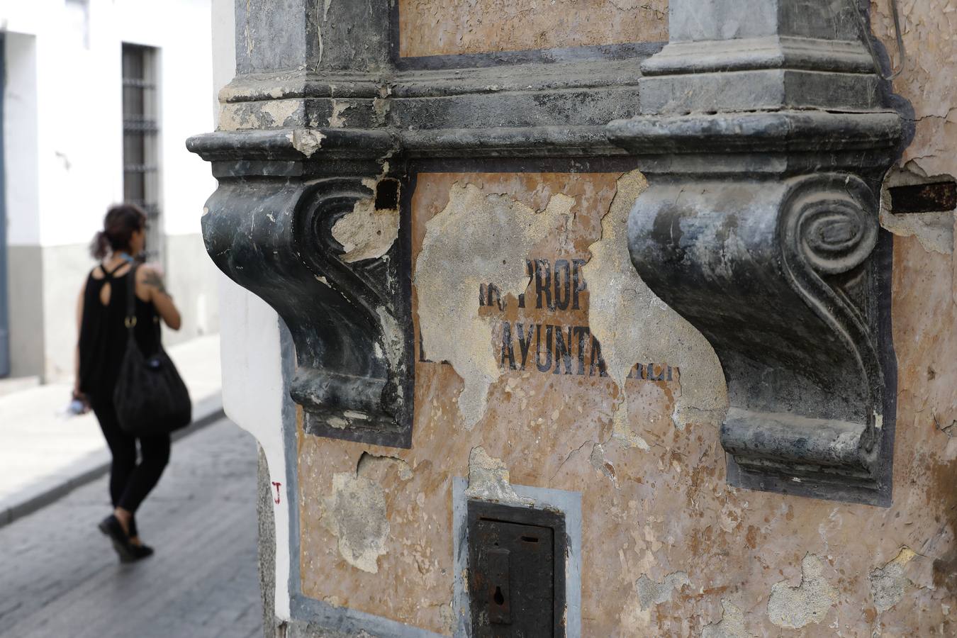 En imágenes, el deterioro de rincones históricos en el Casco de Córdoba