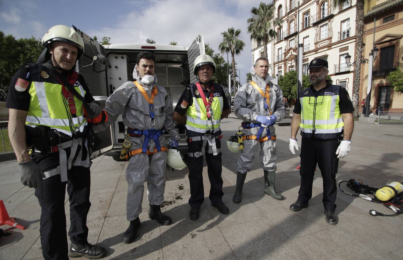 Así trabaja la Unidad de Subsuelo de la Policía Nacional en Sevilla
