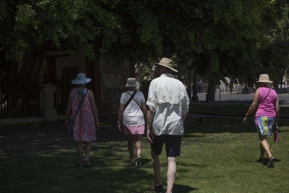 La calor llega a Sevilla