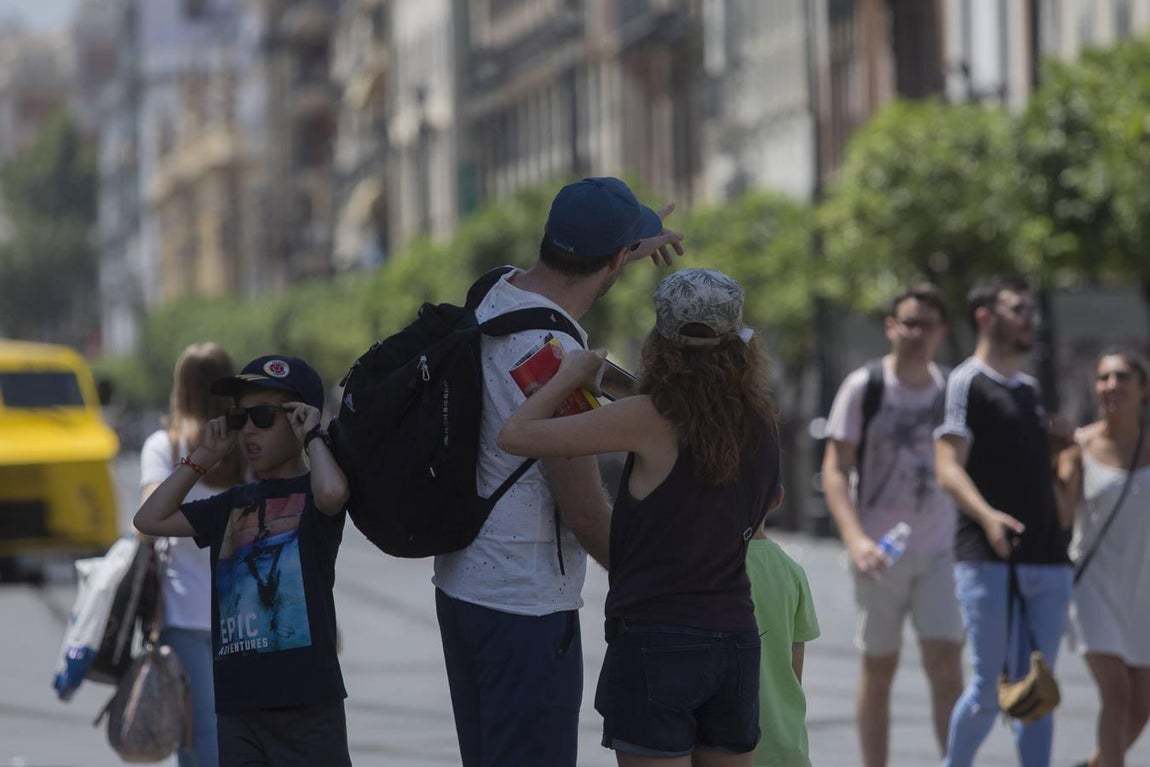 La calor llega a Sevilla
