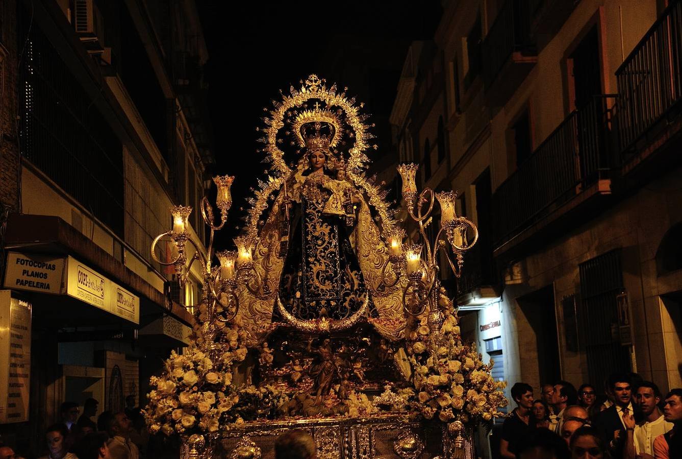 Procesión de la Virgen del Carmen del Santo Ángel