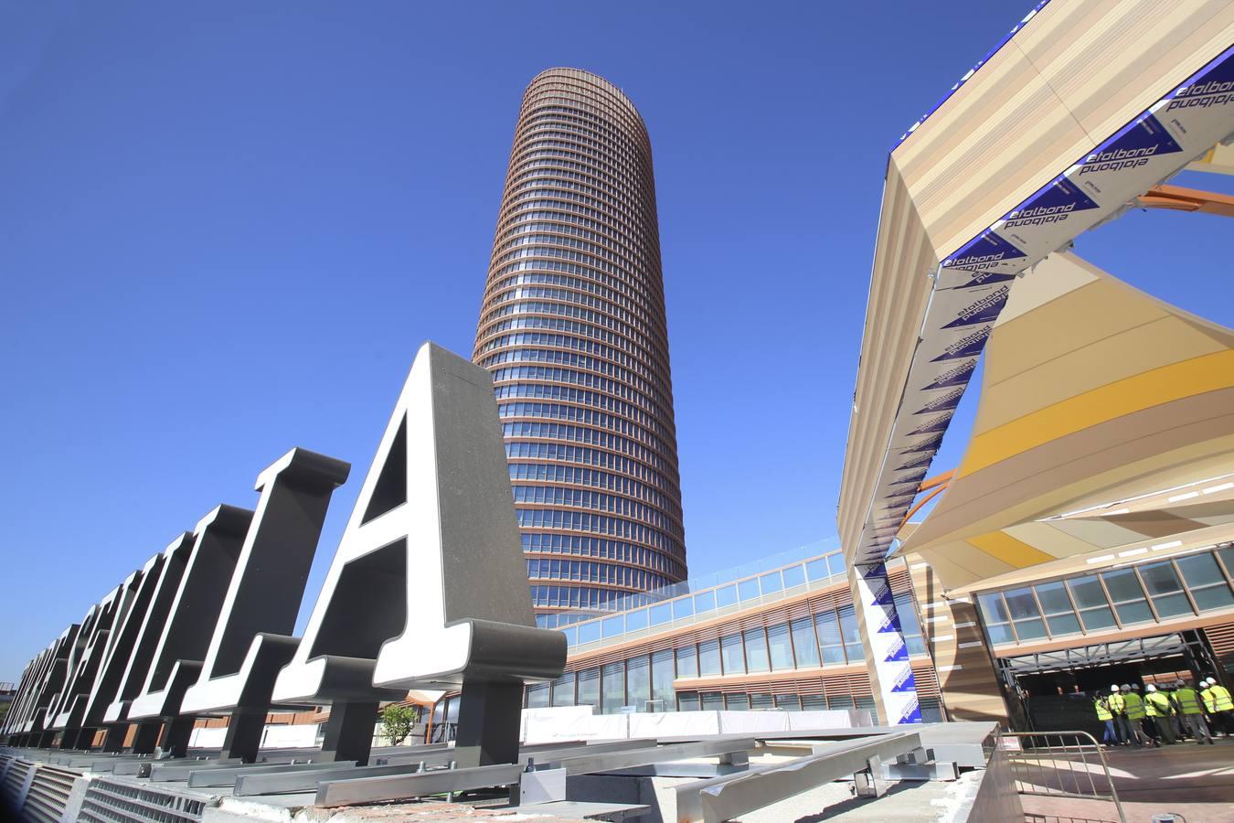 El centro comercial de Torre Sevilla inicia la cuenta atrás