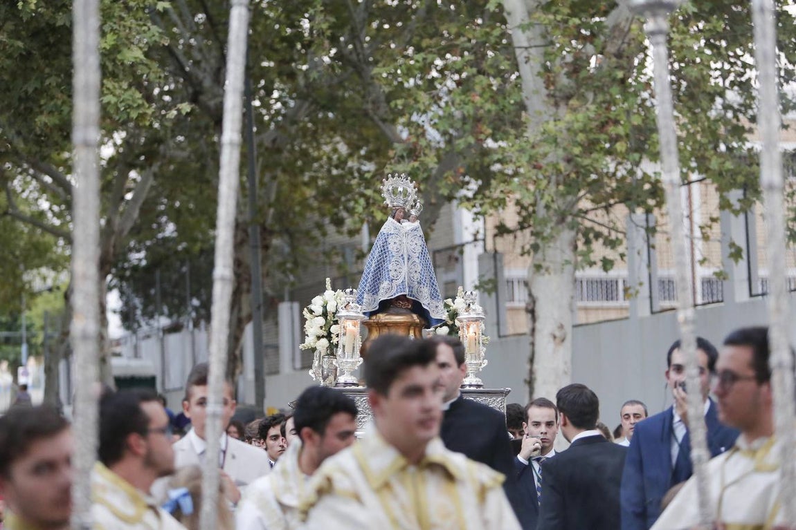 El traslado de la Virgen de la Fuensanta a la Catedral, en imágenes