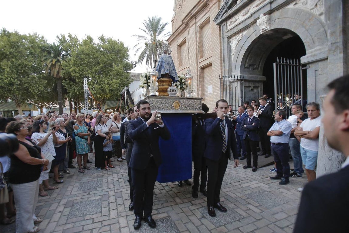 El traslado de la Virgen de la Fuensanta a la Catedral, en imágenes
