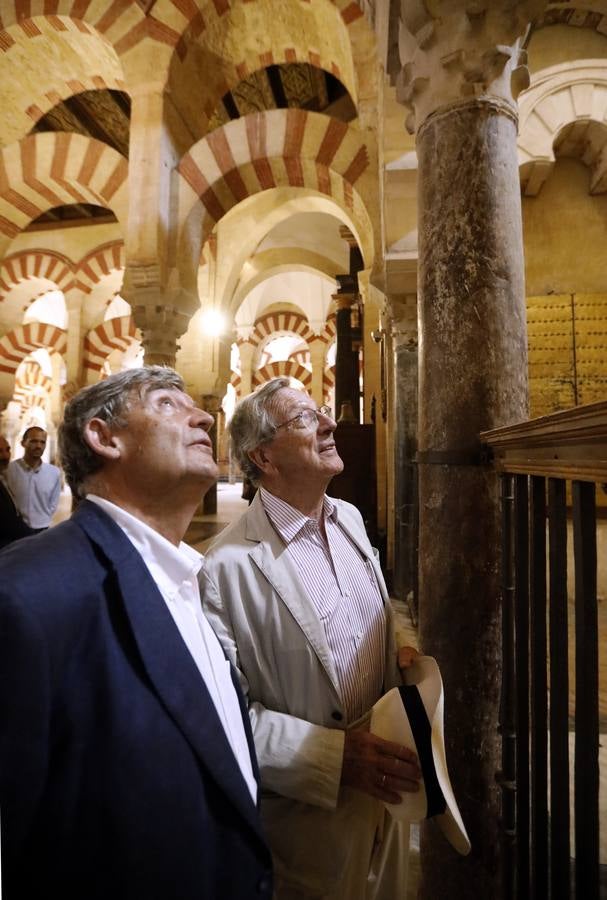 La visita de Rafael Moneo a la Mezquita-Catedral de Córdoba, en imágenes