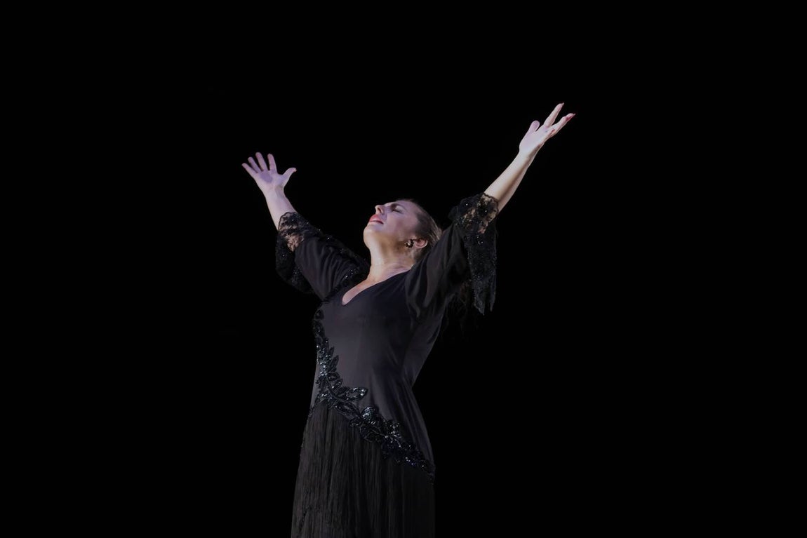 En imágenes, el baile de Pastora Galván en la Bienal de Flamenco de Sevilla 2018