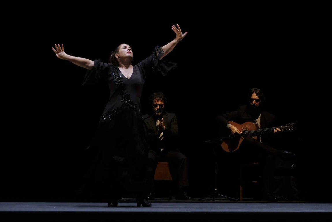 En imágenes, el baile de Pastora Galván en la Bienal de Flamenco de Sevilla 2018