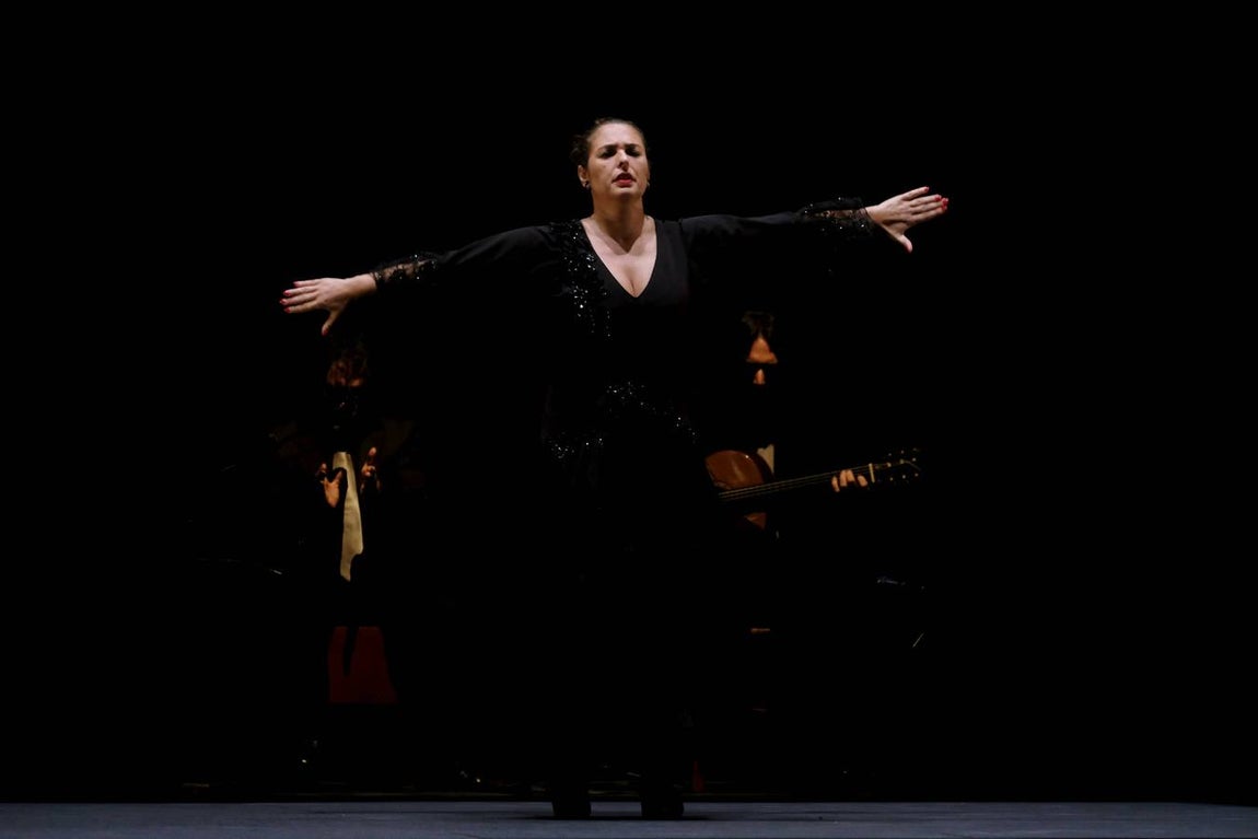 En imágenes, el baile de Pastora Galván en la Bienal de Flamenco de Sevilla 2018