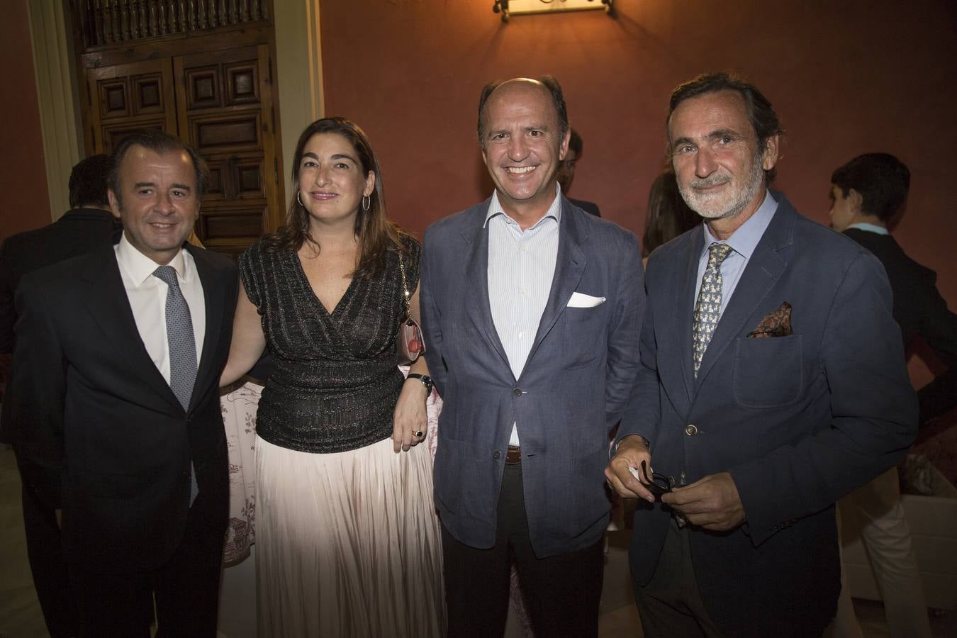 Manuel Estévez, María Luisa Velloso, Rodrigo Molina y Gonzalo Alba