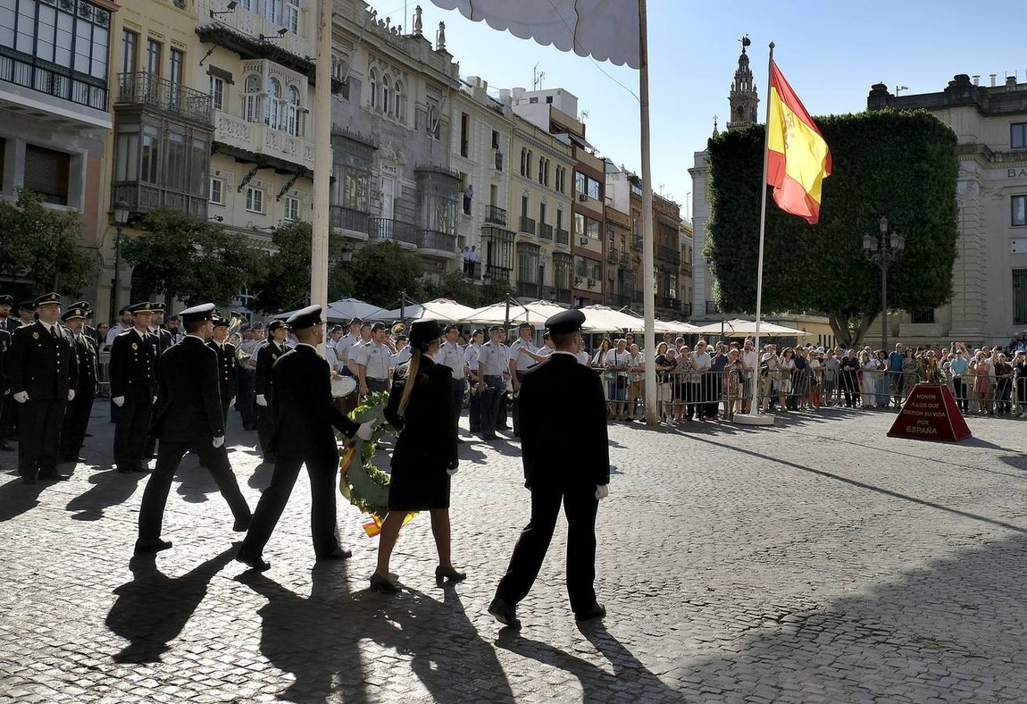 La Policía Nacional celebra su día en la Plaza de San Francisco