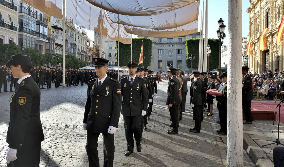 La Policía Nacional celebra su día en la Plaza de San Francisco