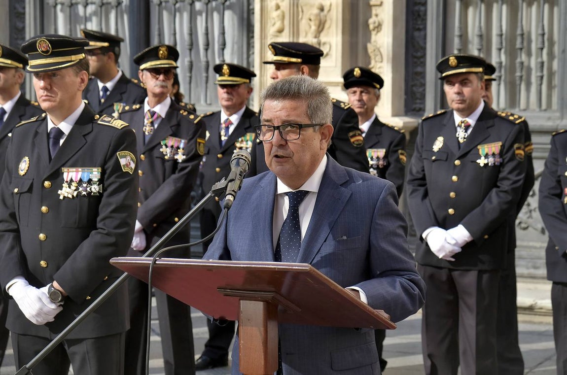 La Policía Nacional celebra su día en la Plaza de San Francisco