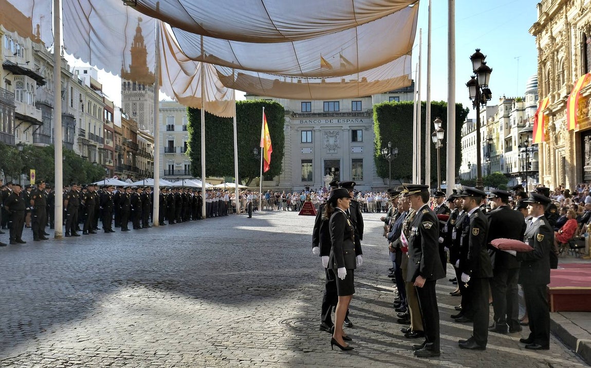La Policía Nacional celebra su día en la Plaza de San Francisco