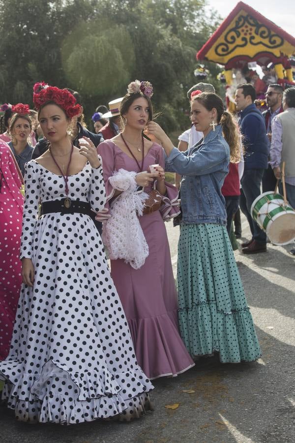 Multitudinaria celebración en Dos Hermanas de la Virgen de Valme