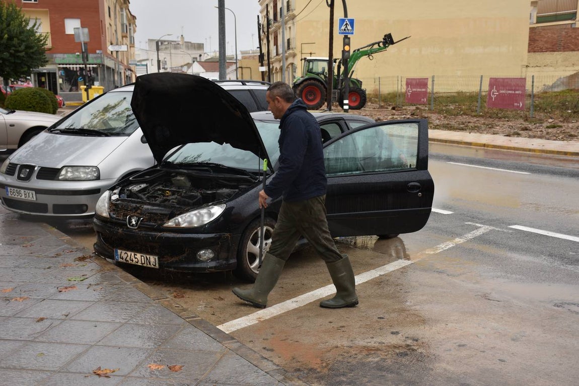 En imágenes, los estragos del temporal en el municipio malagueño de Campillos