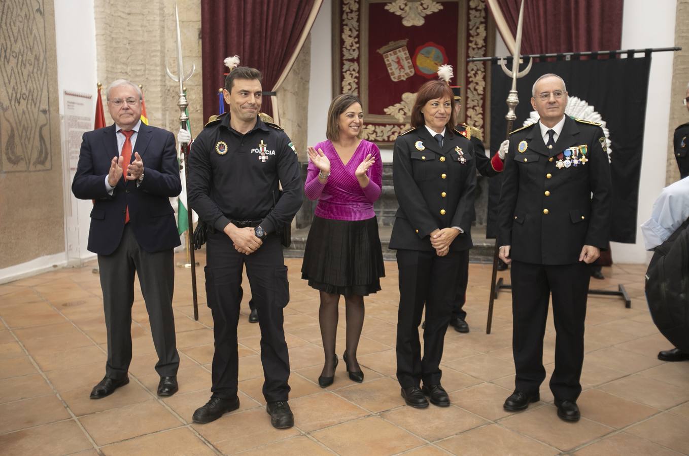 El acto de la Policía Local de Córdoba por San Rafael, en imágenes